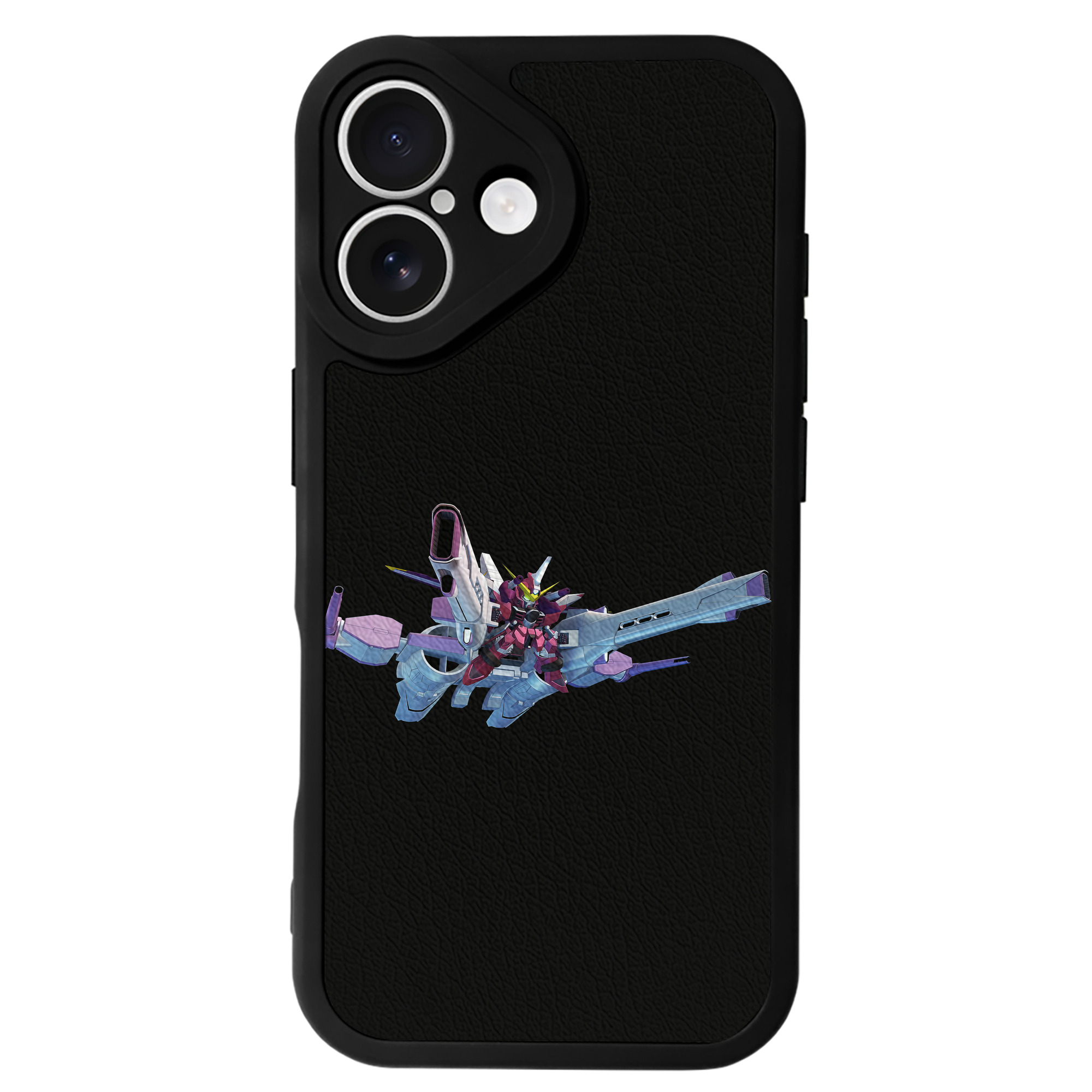 （画像用） 機動戦士ガンダム Mobile Suit Gundam 【iPhone 16シリーズ対応】シリコンスマホケース（レザー調） 材質：シリコン